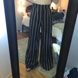 High waisted dress pants.